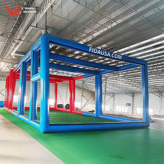 Grande Arène Gonflable 26ft W × 16ft H × 53ft L